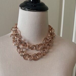 INC International Concepts Rose Gold Chain Necklace